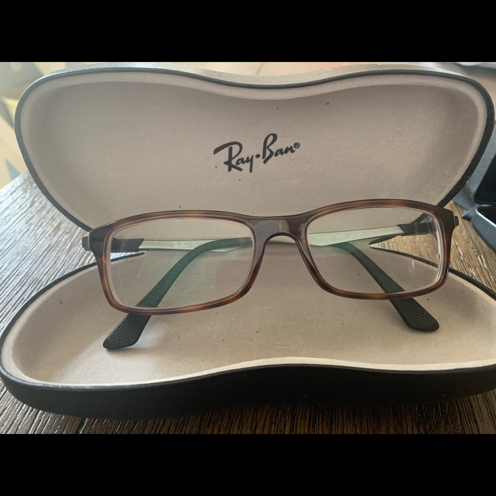 Designer frames with lenses.